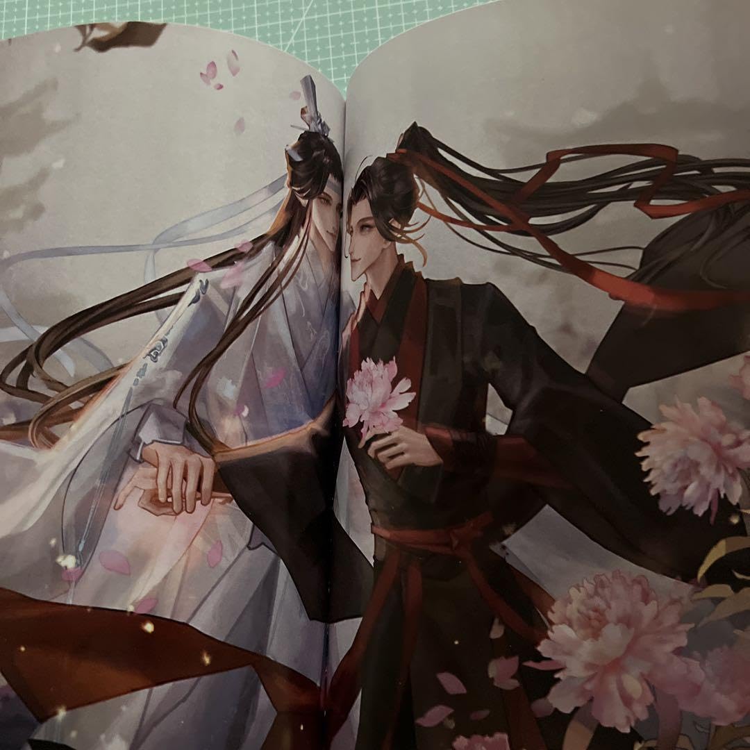 Amazon.co.jp: 陳情令 魔道祖師 魏無羨 藍忘機 写真集64ページ カード